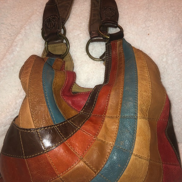 Lucky brand leather hobo bag, purse - Picture 1 of 8